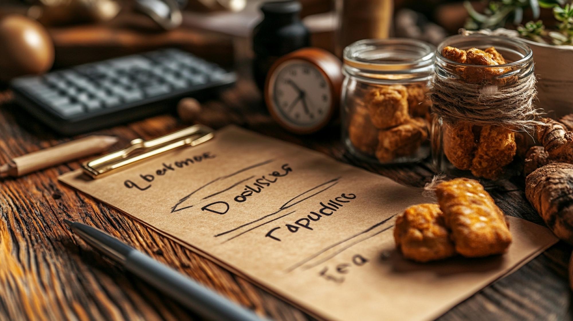Pricing plan materials on table